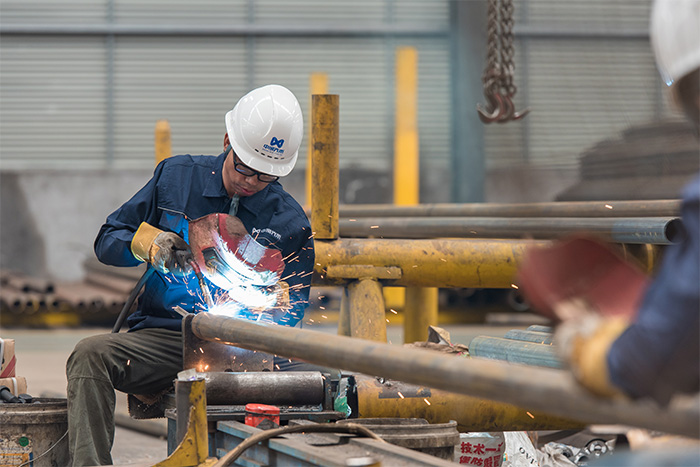 内江网架焊接车间